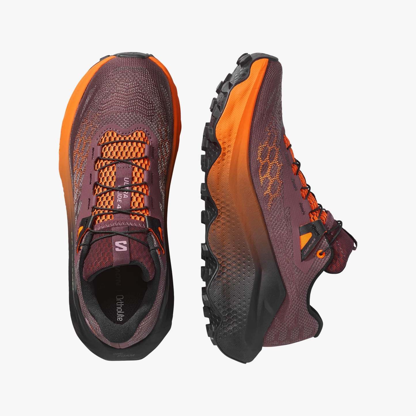 Salomon ULTRA GLIDE 4 Kadın Koşu Ayakkabısı Black L49149000 - Huckleberry - L45396100 - image 2