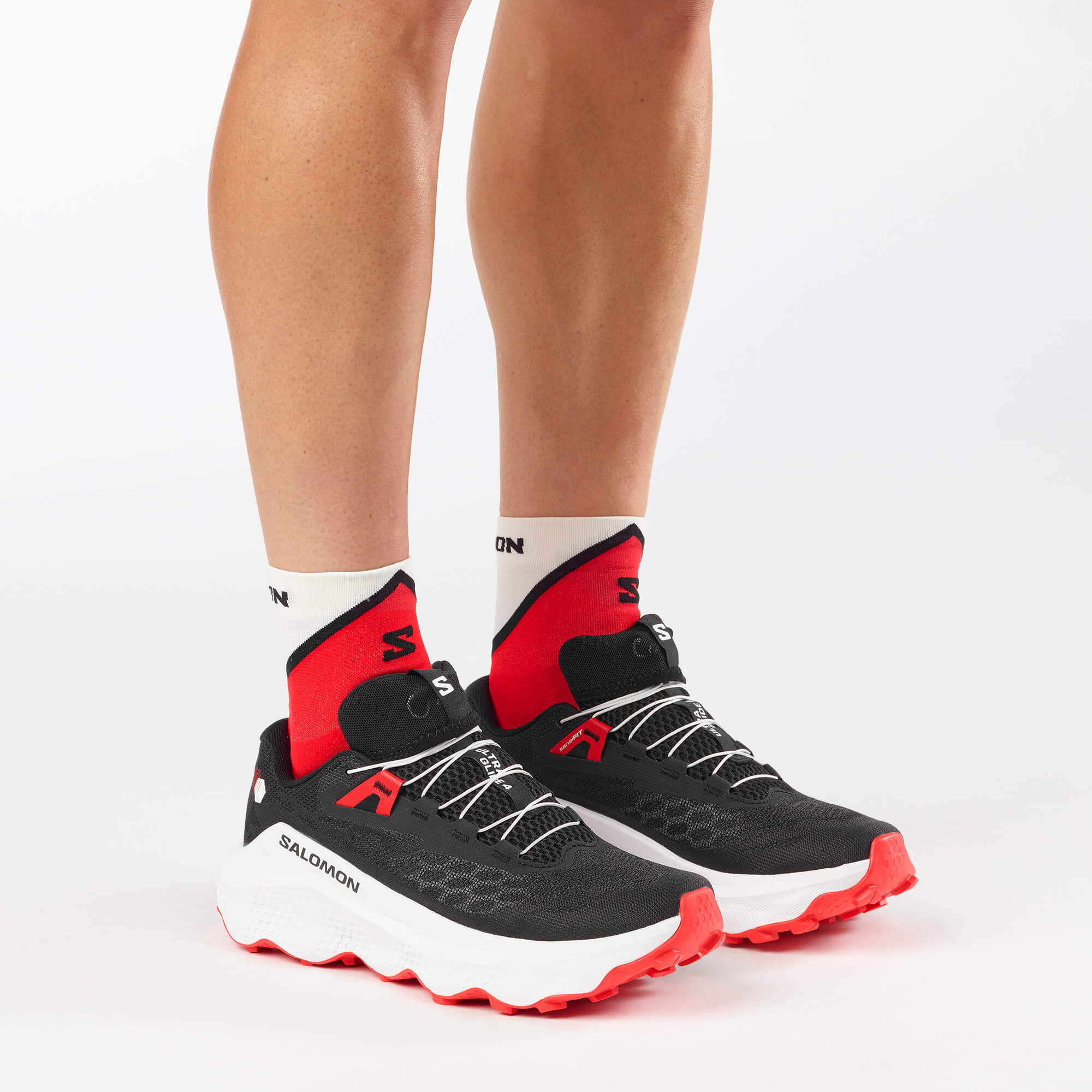 Salomon ULTRA GLIDE 4 Erkek Koşu Ayakkabısı Black L49141300 - Black [L49141300] - L49141300 - image 4