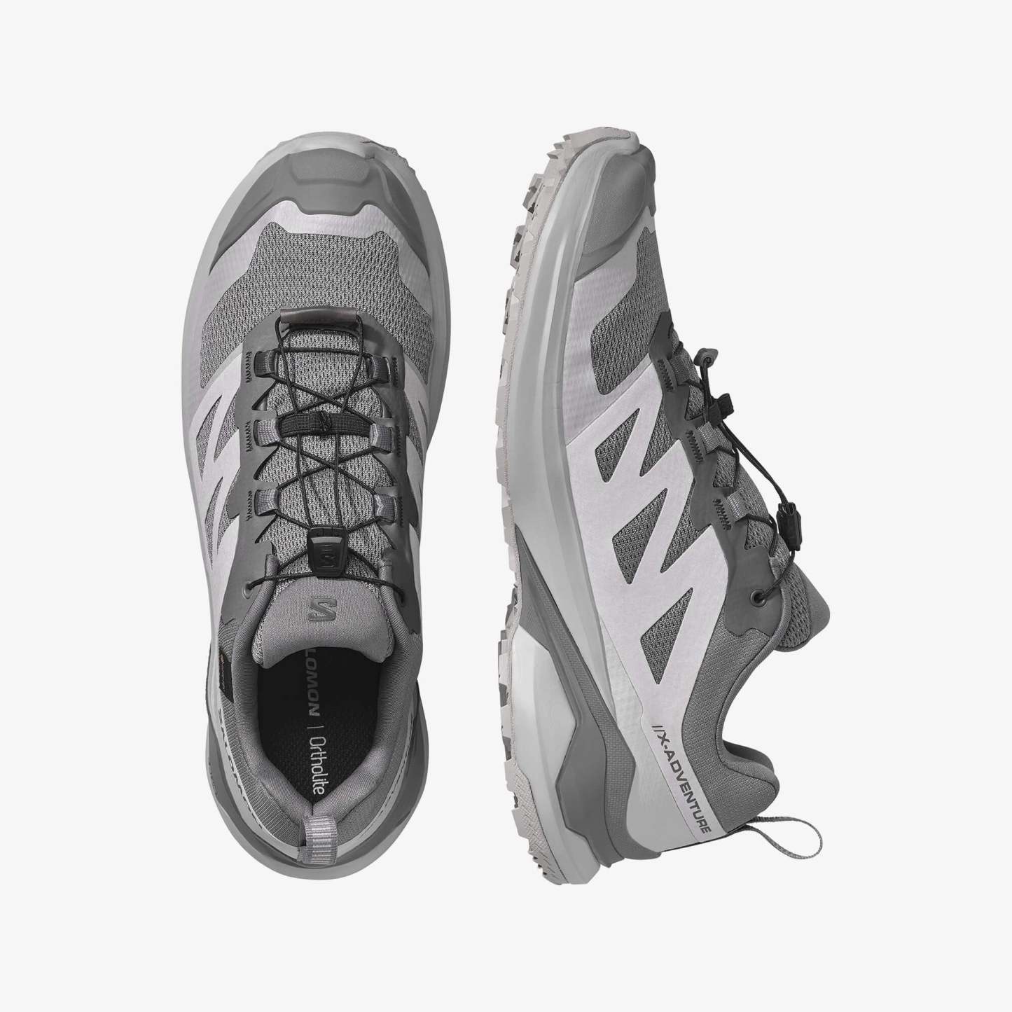 Salomon X-Adventure Gore-Tex Erkek Outdoor Ayakkabı - Siyah - Castlerock - L45457600 - image 2