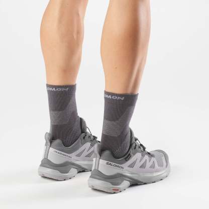 Salomon X-Adventure Gore-Tex Erkek Outdoor Ayakkabı - Siyah - Castlerock - L45457600 - image 7