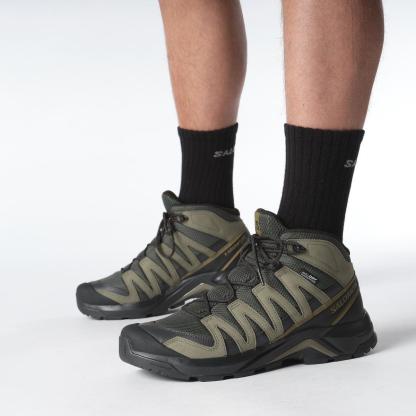 Salomon X-ADVENTURE RECON MID GORE TEX Erkek Outdoor Botu Asphalt L47814500 - X-ADVENTURE RECON MID GORE TEX Erkek Outdoor Botu Asphalt - L47814500 - image 7