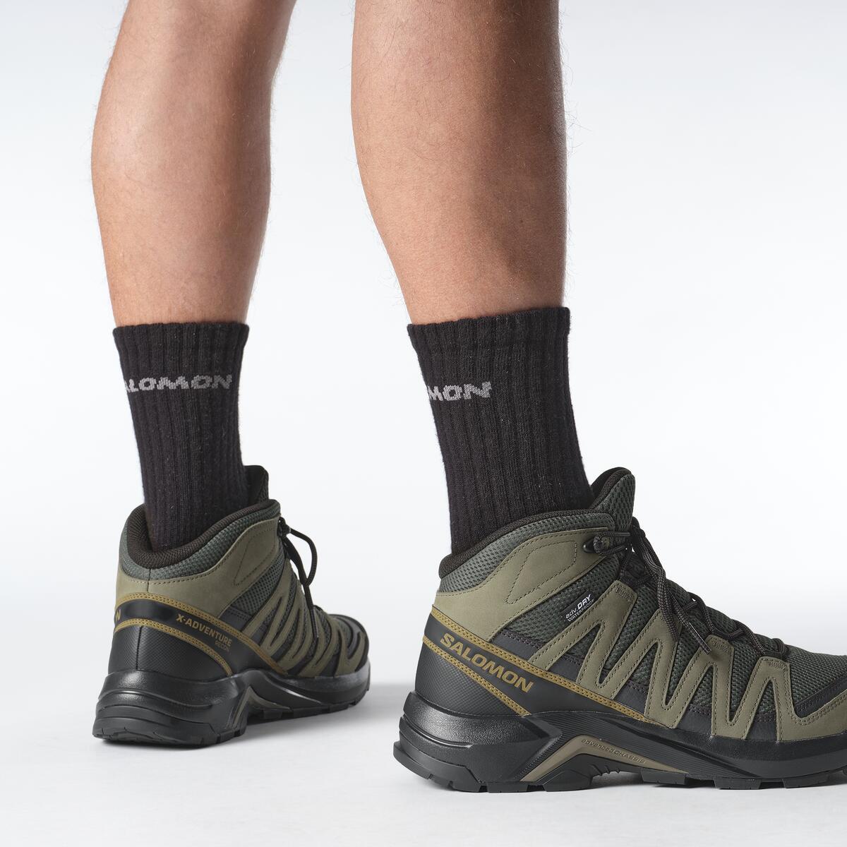 Salomon X-ADVENTURE RECON MID GORE TEX Erkek Outdoor Botu Asphalt L47814500 - X-ADVENTURE RECON MID GORE TEX Erkek Outdoor Botu Asphalt - L47814500 - image 8
