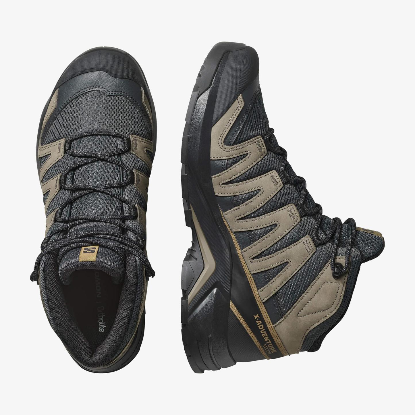 Salomon X-ADVENTURE RECON MID GORE TEX Erkek Outdoor Botu Asphalt L47814500 - X-ADVENTURE RECON MID GORE TEX Erkek Outdoor Botu Asphalt - L47814500 - image 2