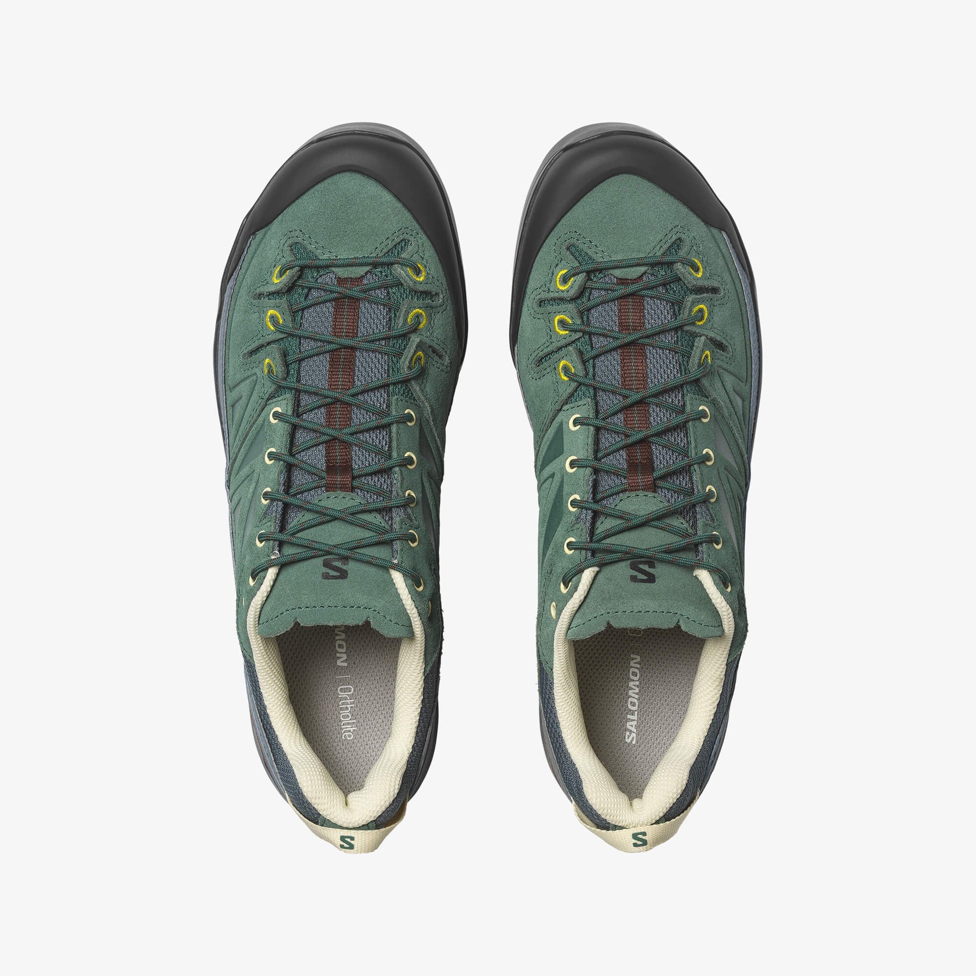 Salomon X-ALP LEATHER Unisex Sneaker Cloudburst L49196300 - Bistro Green - L49196500 - image 2