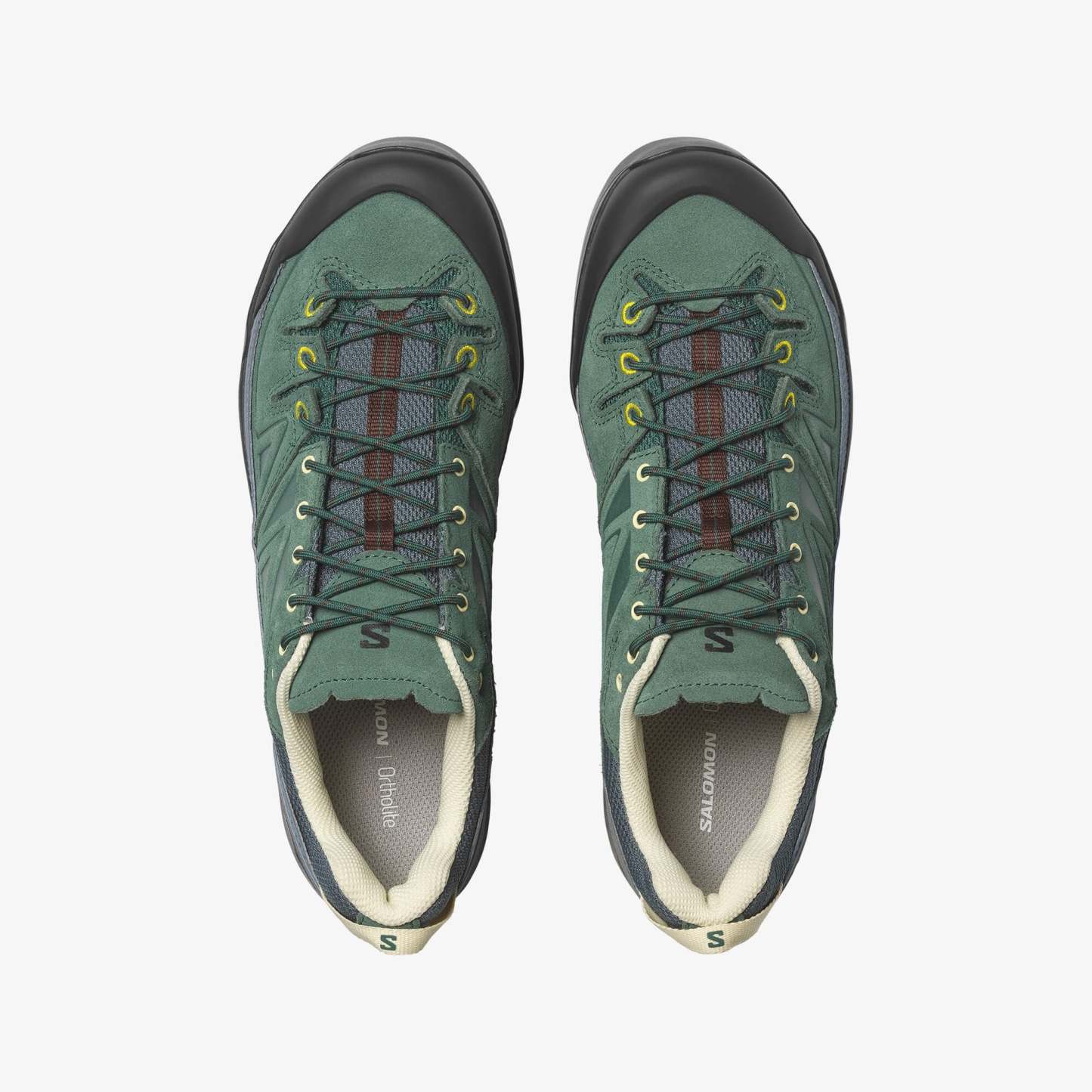 Salomon X-ALP LEATHER Unisex Sneaker Cloudburst L49196300 - Bistro Green - L49196500 - image 2