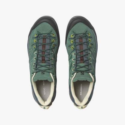 Salomon X-ALP LEATHER Unisex Sneaker Cloudburst L49196300 - Bistro Green - L49196500 - image 2
