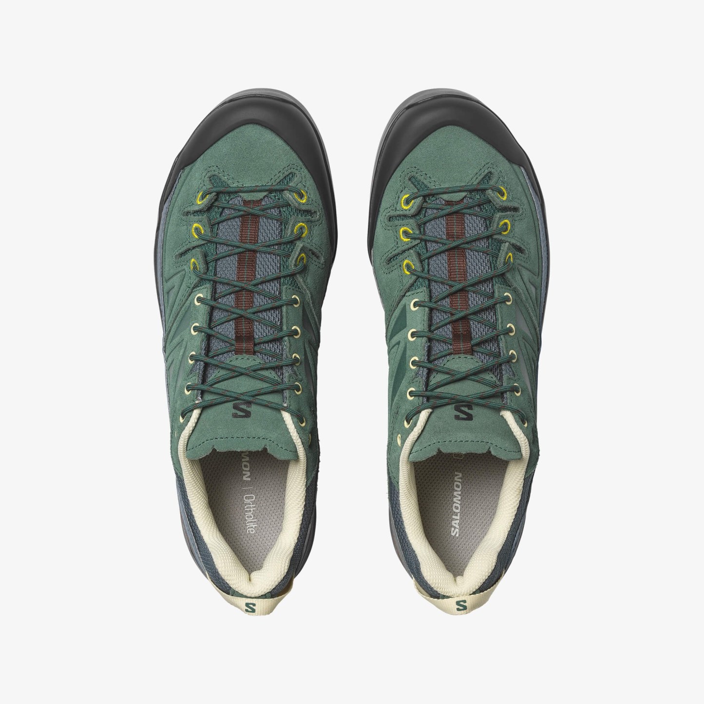 Salomon X-ALP LEATHER Unisex Sneaker Bistro Green L49196500 - Bistro Green - L49196500 - image 2