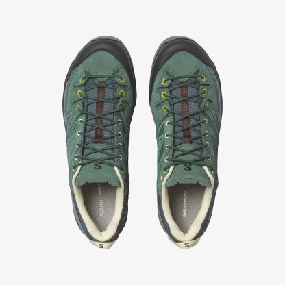 Salomon X-ALP LEATHER Unisex Sneaker Bistro Green L49196500 - Bistro Green - L49196500 - image 2