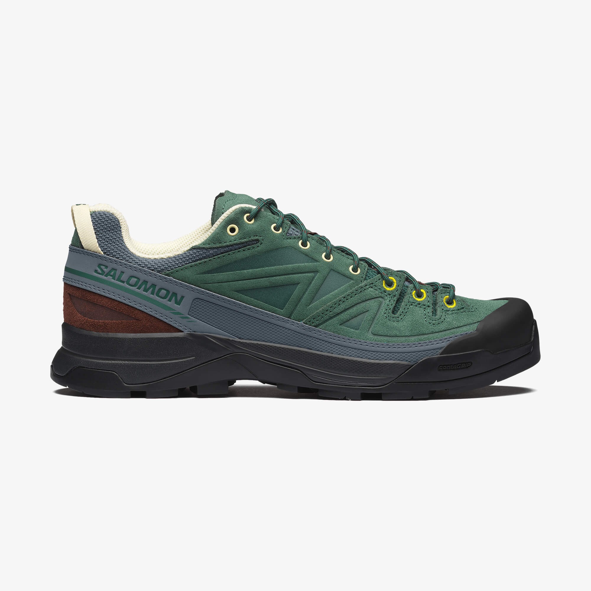 Salomon X-ALP LEATHER Unisex Sneaker Bistro Green L49196500 - Bistro Green - L49196500 - image 1