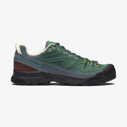 Salomon X-ALP LEATHER Unisex Sneaker Bistro Green L49196500 - Bistro Green - L49196500 - image 1