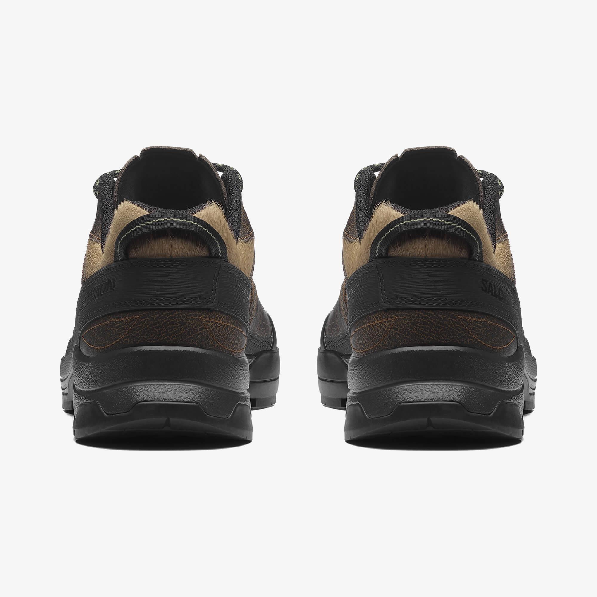 Salomon X-ALP LOW DISTRESSED LEATHER Unisex Sneaker Dark Earth L47822700 - Dark Earth - L47822700 - image 3
