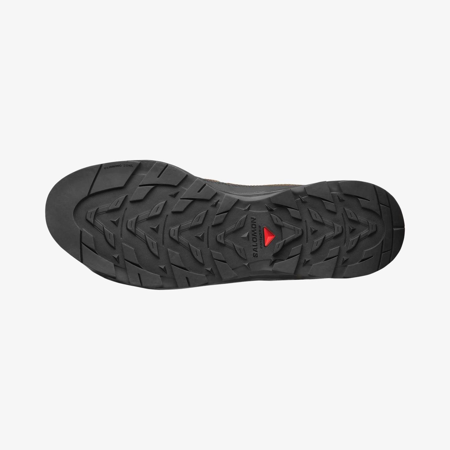 Salomon X-ALP LOW DISTRESSED LEATHER Unisex Sneaker Dark Earth L47822700 - Dark Earth - L47822700 - image 4
