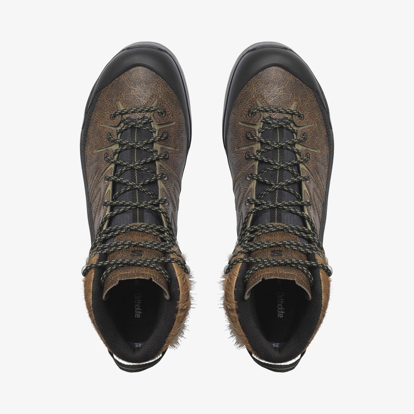 Salomon X-ALP MID DISTRESSED LEATHER GORE-TEX Unisex Sneaker Dark Earth L47795900 - Dark Earth - L47795900 - image 2