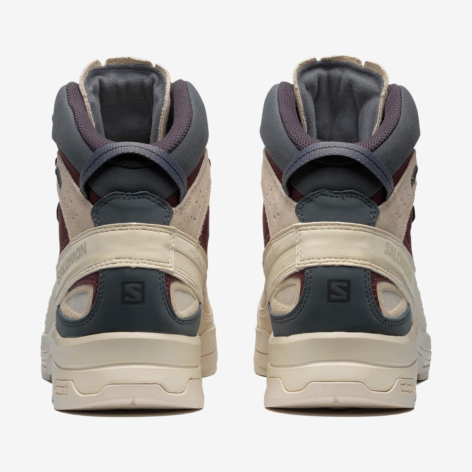 Salomon X-Alp Mid Gore-Tex Sneaker - Krem - X-Alp Mid Gore-Tex Sneaker - Krem - L47638600 - image 5