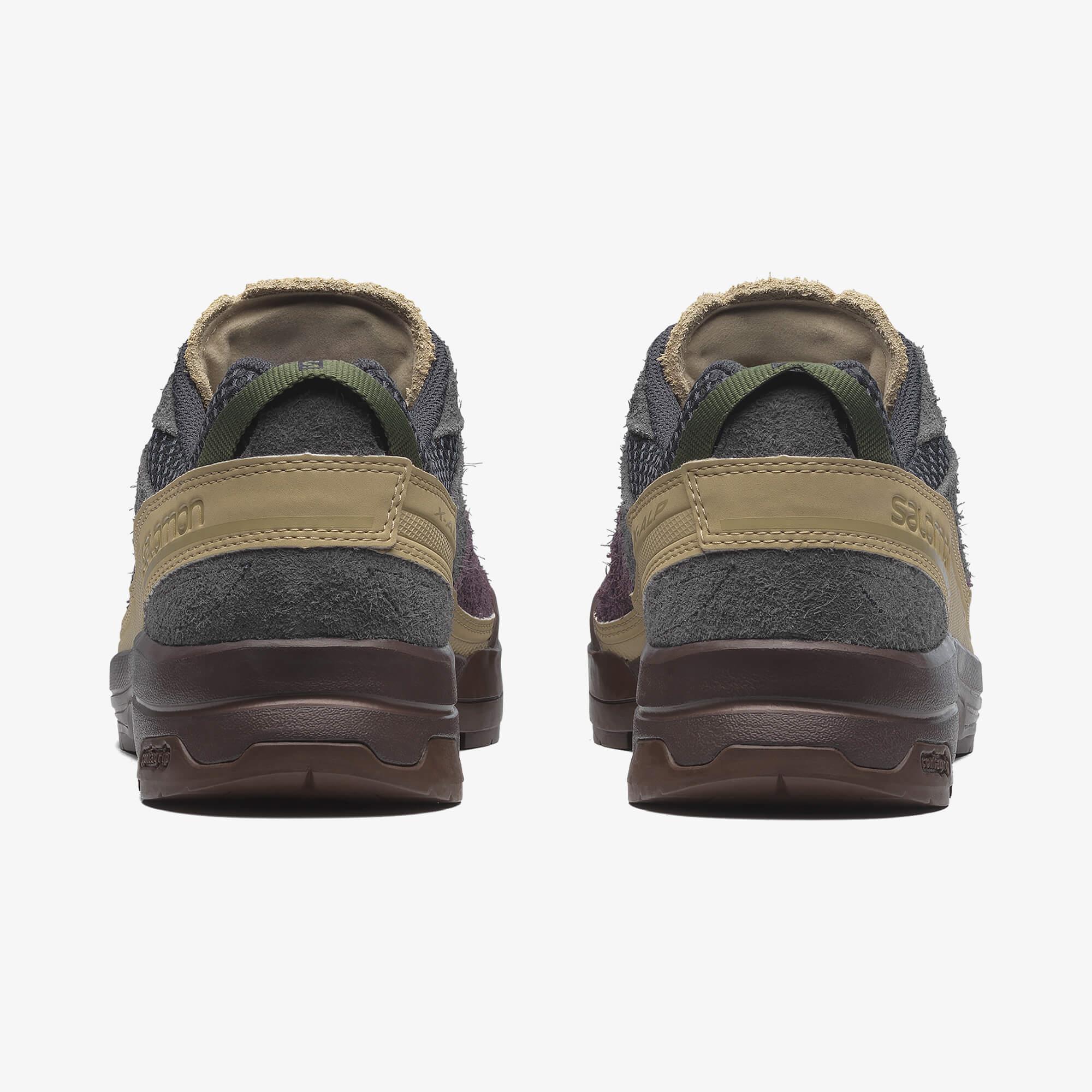 Salomon X-ALP SUEDE Unisex Sneaker Bronze Brown L47876300 - Plum Perfect - L47876200 - image 4