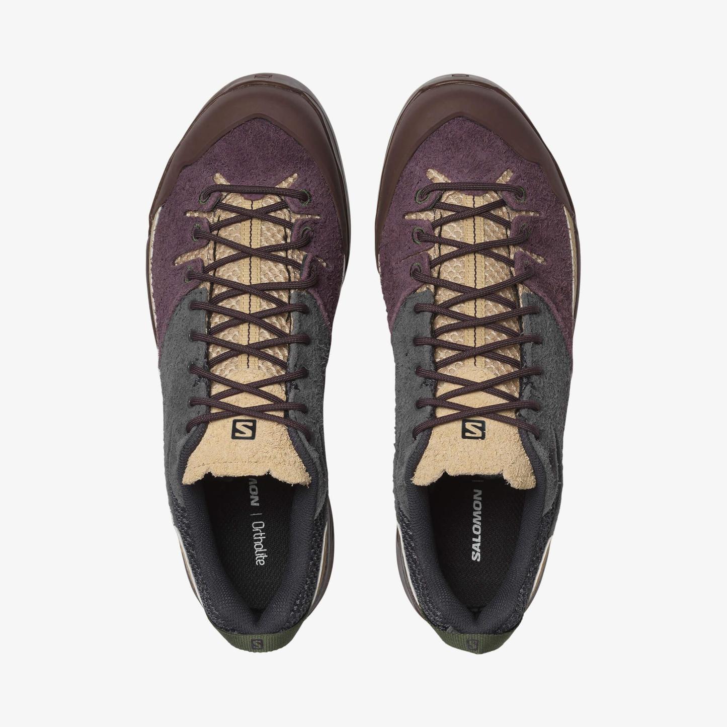 Salomon X-ALP SUEDE Unisex Sneaker Bronze Brown L47876300 - Plum Perfect - L47876200 - image 3