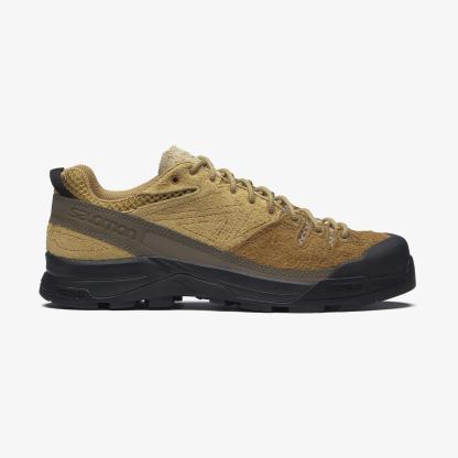 Salomon X-ALP SUEDE Unisex Sneaker Black L47876400 - Bronze Brown - L47876300 - image 1