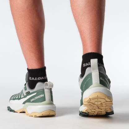 Salomon X Ultra 360 Edge Gore-tex Erkek Outdoor Ayakkabı - Siyah Beyaz - Monument - L47816700 - image 8