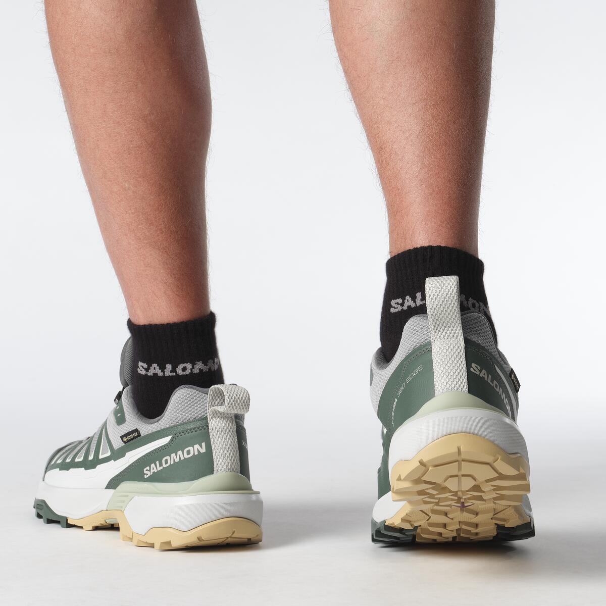 Salomon X ULTRA 360 EDGE GORE-TEX Erkek Outdoor Ayakkabı Monument L47816700 - Monument - L47816700 - image 8