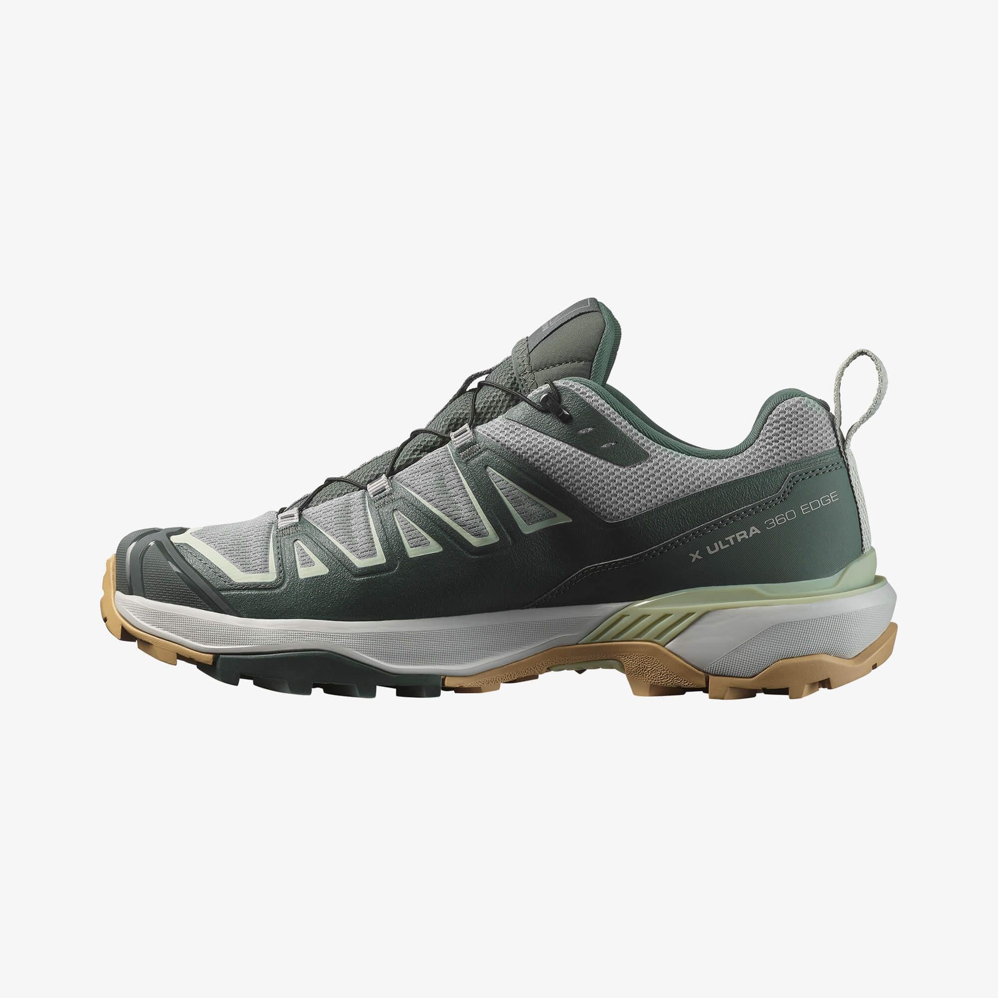 Salomon X Ultra 360 Edge Gore-tex Erkek Outdoor Ayakkabı - Siyah Beyaz - Monument - L47816700 - image 3
