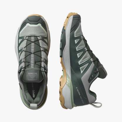 Salomon X Ultra 360 Edge Gore-tex Erkek Outdoor Ayakkabı - Siyah Beyaz - Monument - L47816700 - image 2