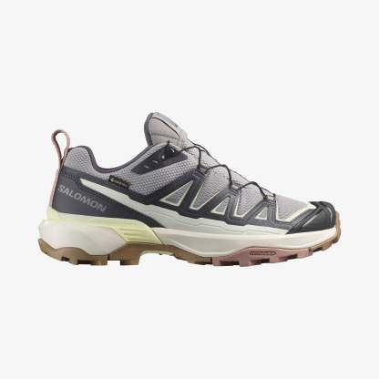 Salomon X Ultra 360 Edge Gore-tex Kadın Outdoor Ayakkabı - Kahve Pembe - Gull - L47871800 - image 1