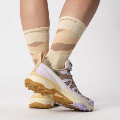 Salomon X Ultra 360 Edge Gore-tex Kadın Outdoor Ayakkabı - Kahve Pembe - Kahve Pembe - L47463700 - image 8