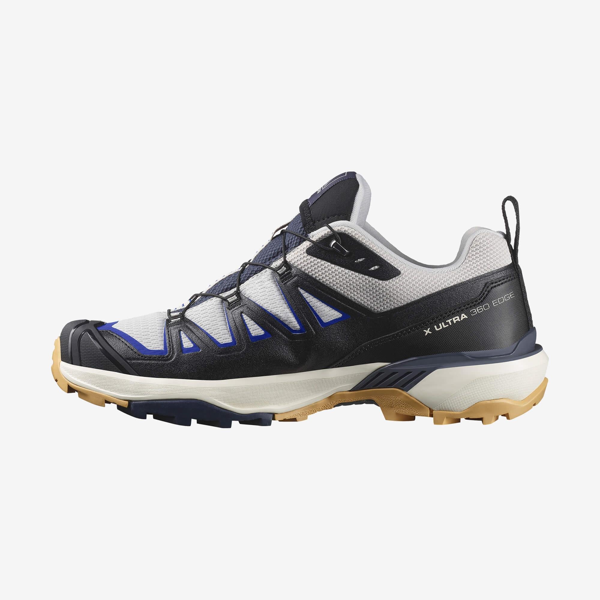 Salomon X Ultra 360 Edge Gore-tex Erkek Outdoor Ayakkabı - Siyah Beyaz - Siyah Beyaz - L47698700 - image 3