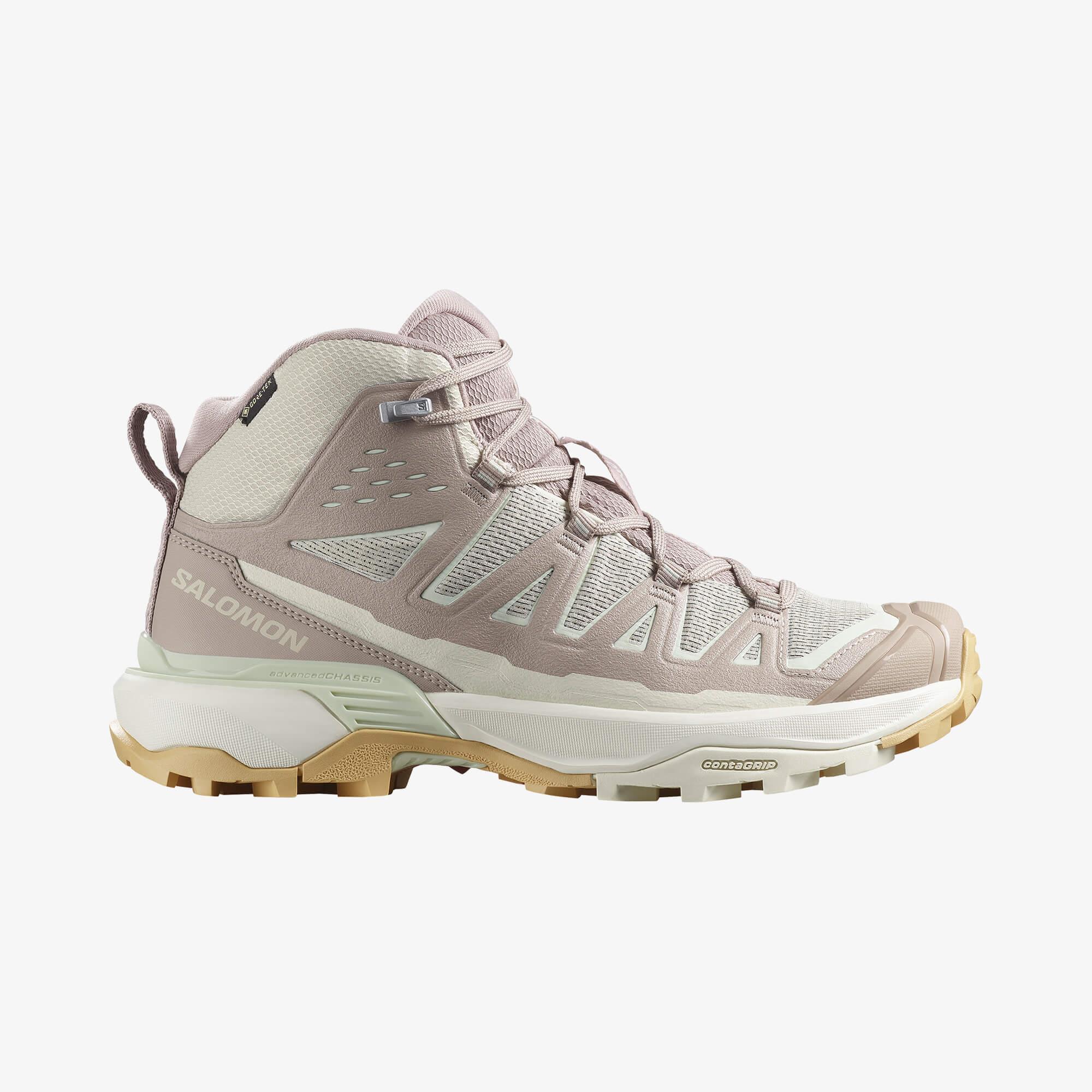 Salomon X ULTRA 360 EDGE MID GORE-TEX Kadın Outdoor Botu Nine Iron L47872700 - Rainy Day - L47816300 - image 1