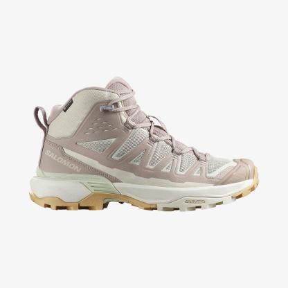 Salomon X ULTRA 360 EDGE MID GORE-TEX Kadın Outdoor Botu Nine Iron L47872700 - Rainy Day - L47816300 - image 1