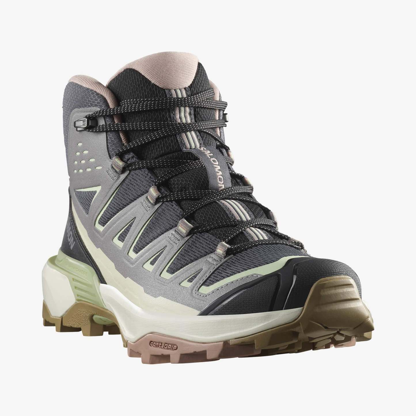 Salomon X ULTRA 360 EDGE MID GORE-TEX Kadın Outdoor Botu Rainy Day L47816300 - Nine Iron - L47872700 - image 4