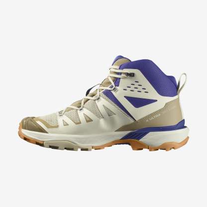 Salomon X Ultra 360 Edge Mid Gore-Tex Erkek Outdoor Botu - Lacivert - Krem - L47378100 - image 3