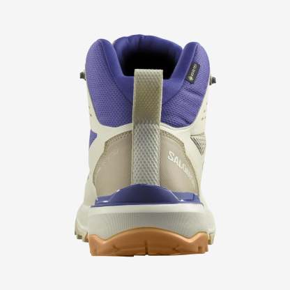 Salomon X Ultra 360 Edge Mid Gore-Tex Erkek Outdoor Botu - Lacivert - Krem - L47378100 - image 6