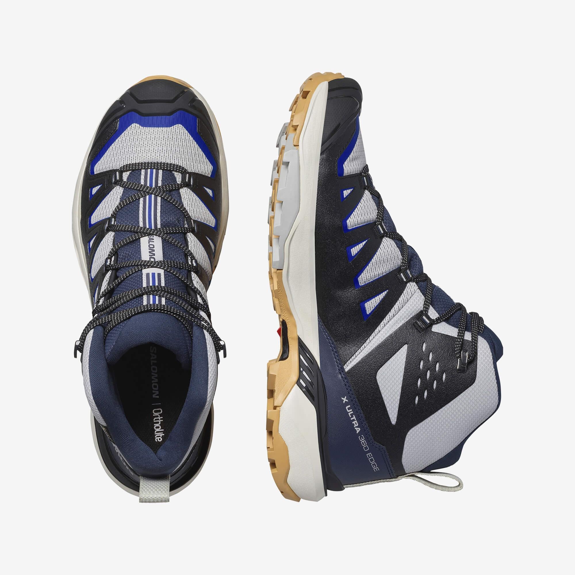 Salomon X ULTRA 360 EDGE MID GORE-TEX Erkek Outdoor Botu Turbulence L47872500 - Lacivert - L47698500 - image 2