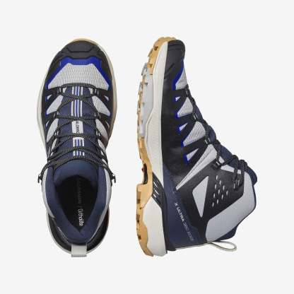 Salomon X ULTRA 360 EDGE MID GORE-TEX Erkek Outdoor Botu Turbulence L47872500 - Lacivert - L47698500 - image 2