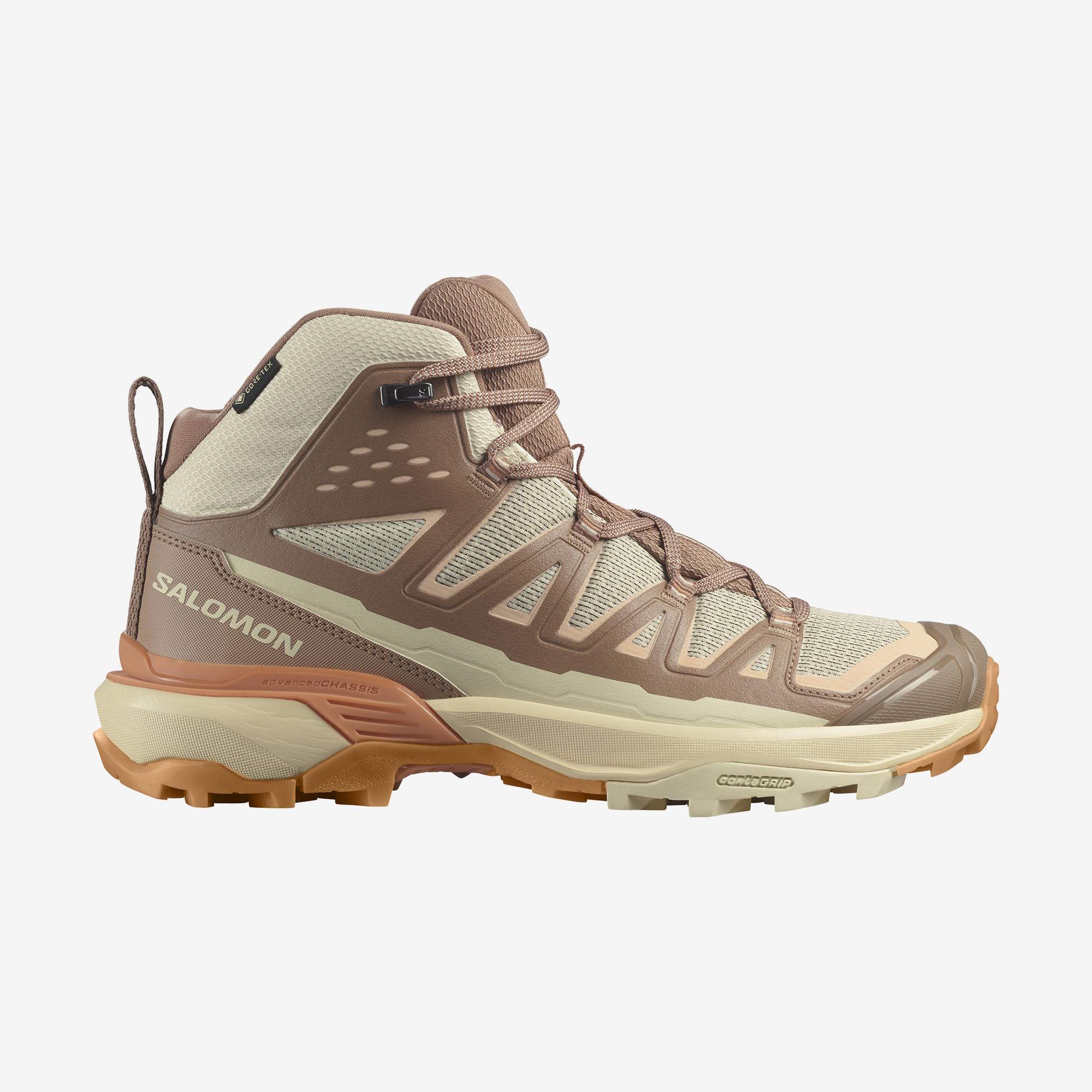 Salomon X ULTRA 360 EDGE MID GORE-TEX Kadın Outdoor Botu Nine Iron L47872700 - Kahve - L47462700 - image 1