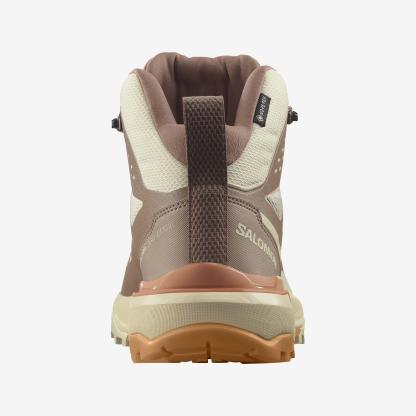 Salomon X ULTRA 360 EDGE MID GORE-TEX Kadın Outdoor Botu Nine Iron L47872700 - Kahve - L47462700 - image 6