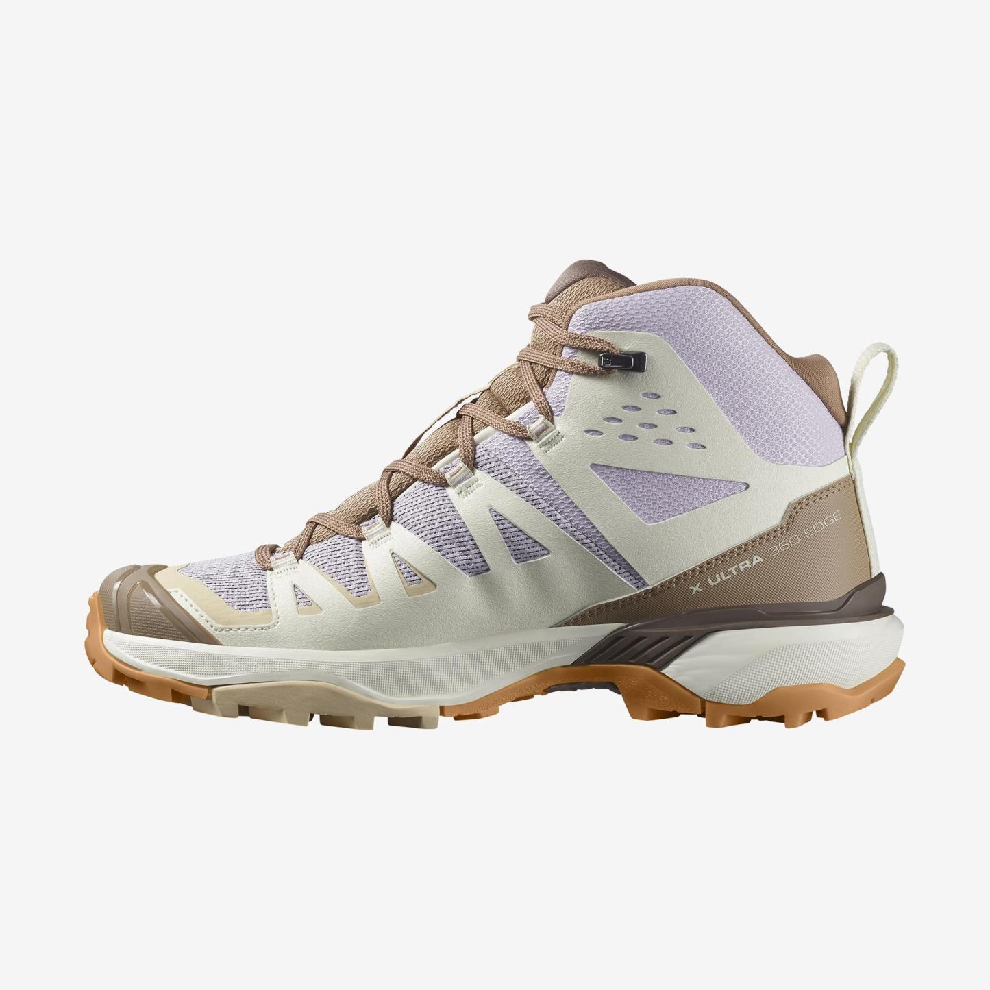 Salomon X ULTRA 360 EDGE MID GORE-TEX Kadın Outdoor Botu Nine Iron L47872700 - Krem - L47462800 - image 3