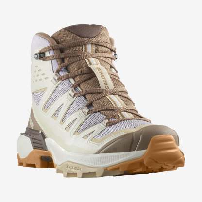 Salomon X ULTRA 360 EDGE MID GORE-TEX Kadın Outdoor Botu Rainy Day L47816300 - Krem - L47462800 - image 5