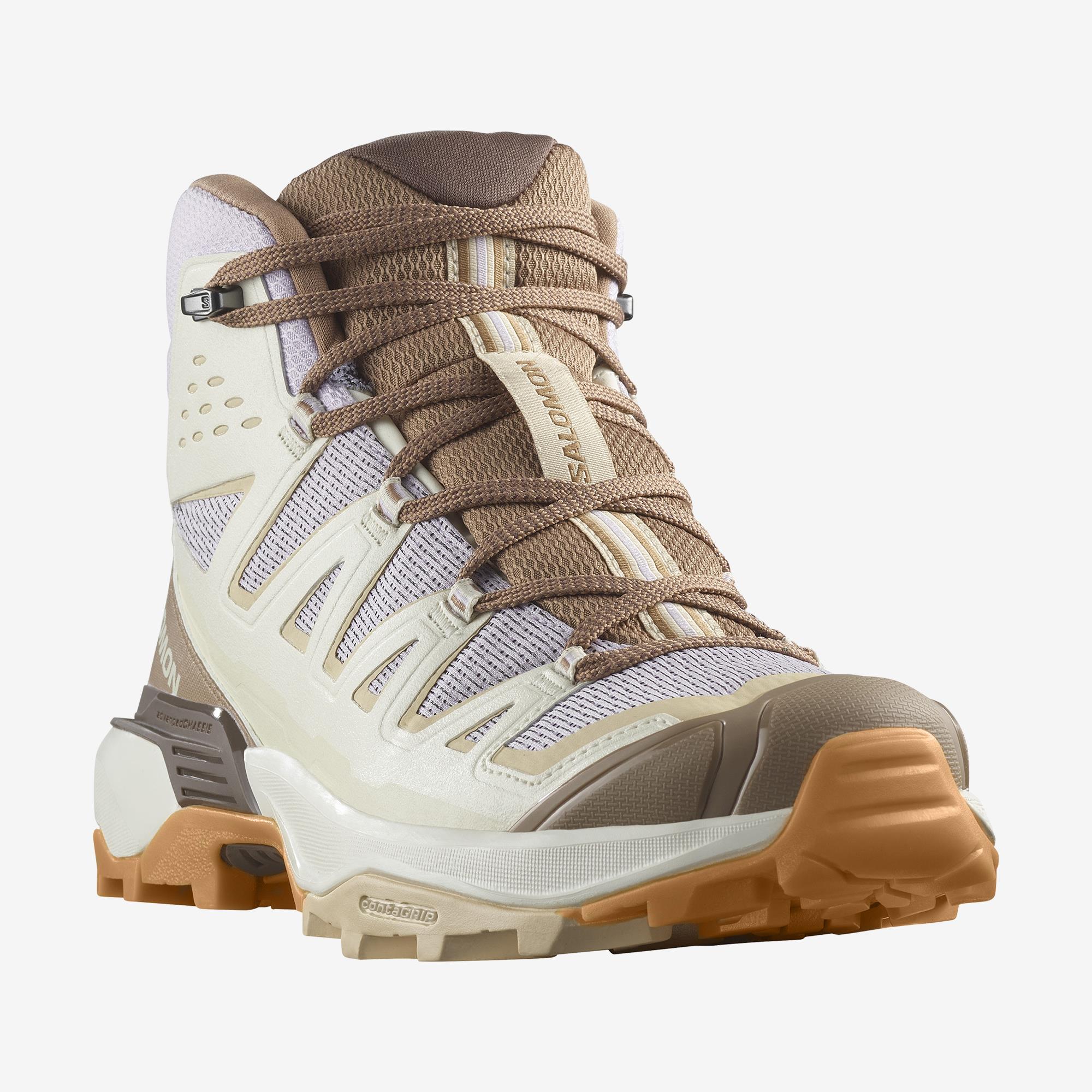 Salomon X ULTRA 360 EDGE MID GORE-TEX Kadın Outdoor Botu Nine Iron L47872700 - Krem - L47462800 - image 5