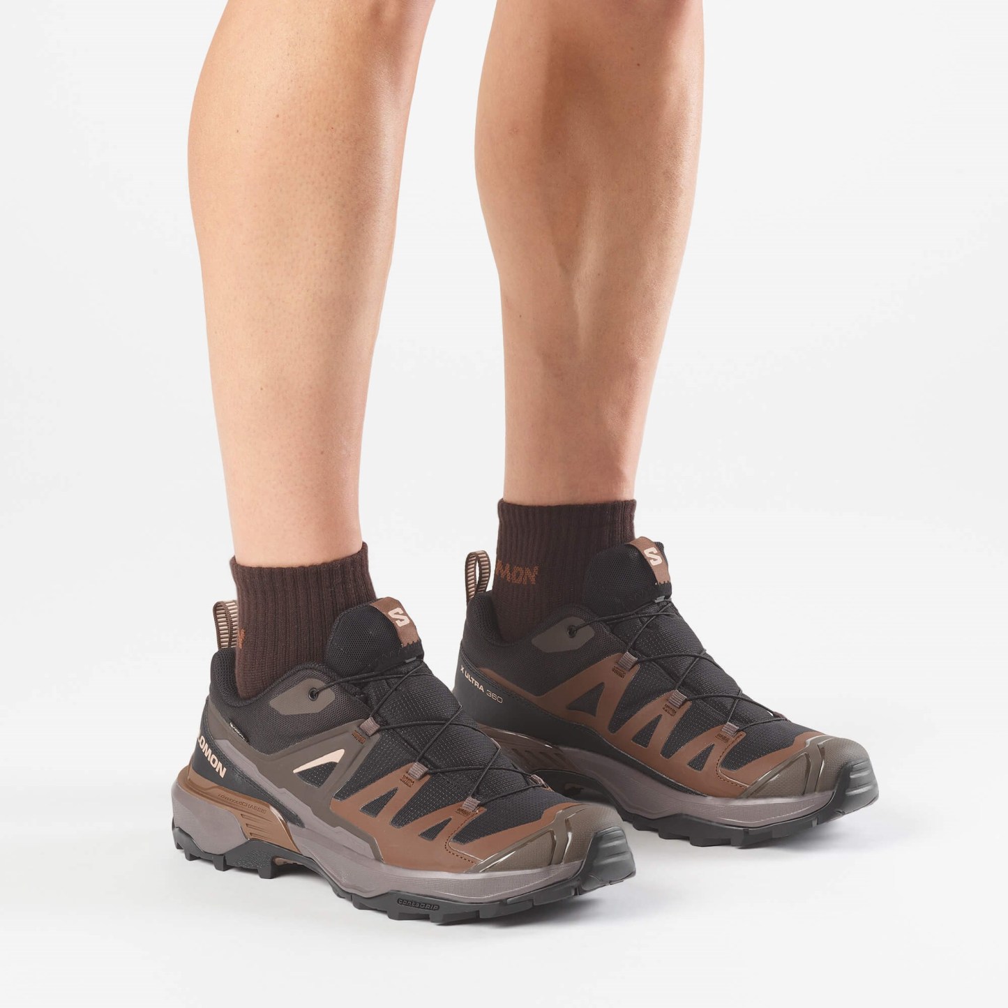 Salomon X ULTRA 360 GORE-TEX Erkek Outdoor Ayakkabı Castlerock L49226600 - Black - L45473300 - image 7