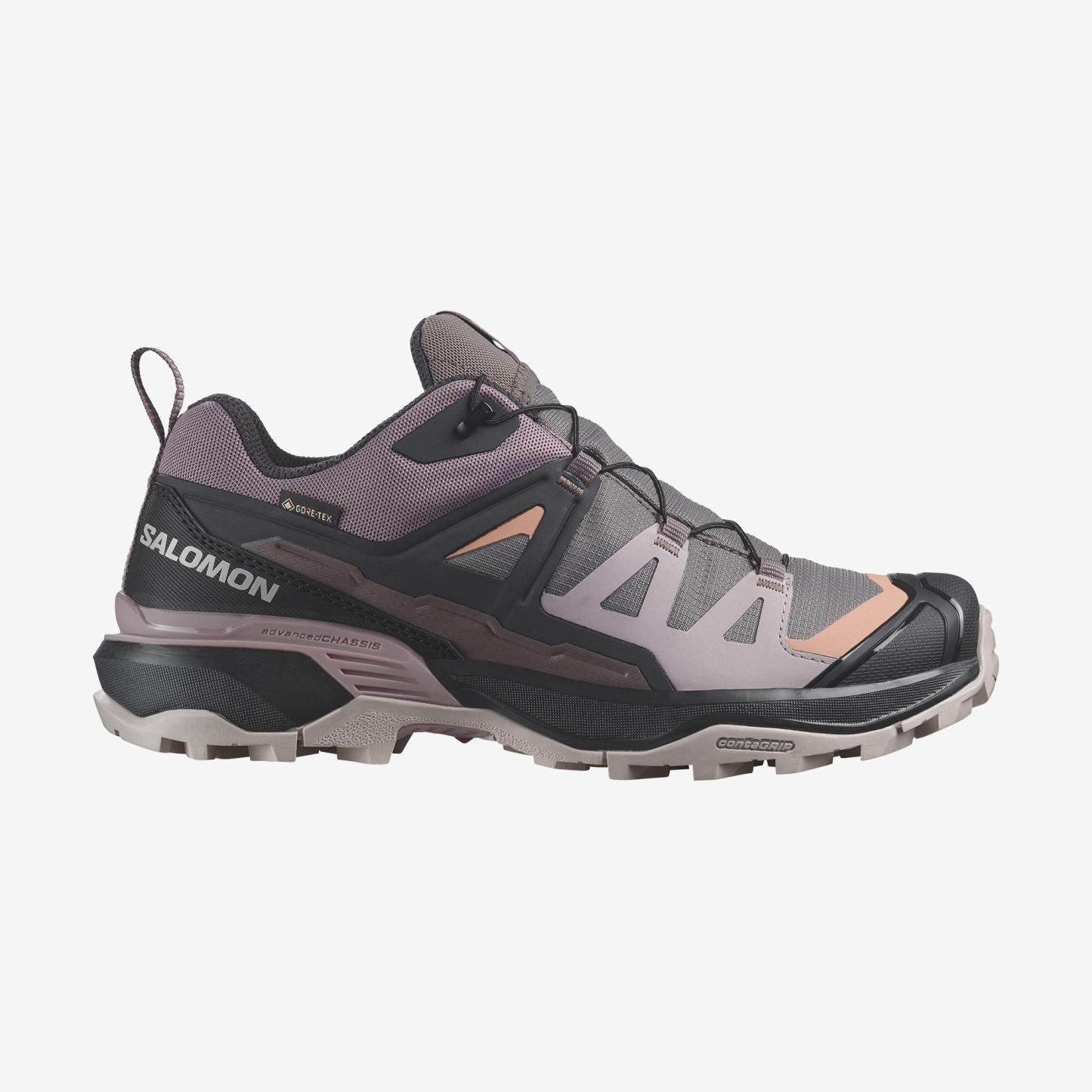 Salomon X ULTRA 360 GORE-TEX Kadın Outdoor Ayakkabı Oxford Tan L45395300 - Gri Pembe - L47449400 - image 1