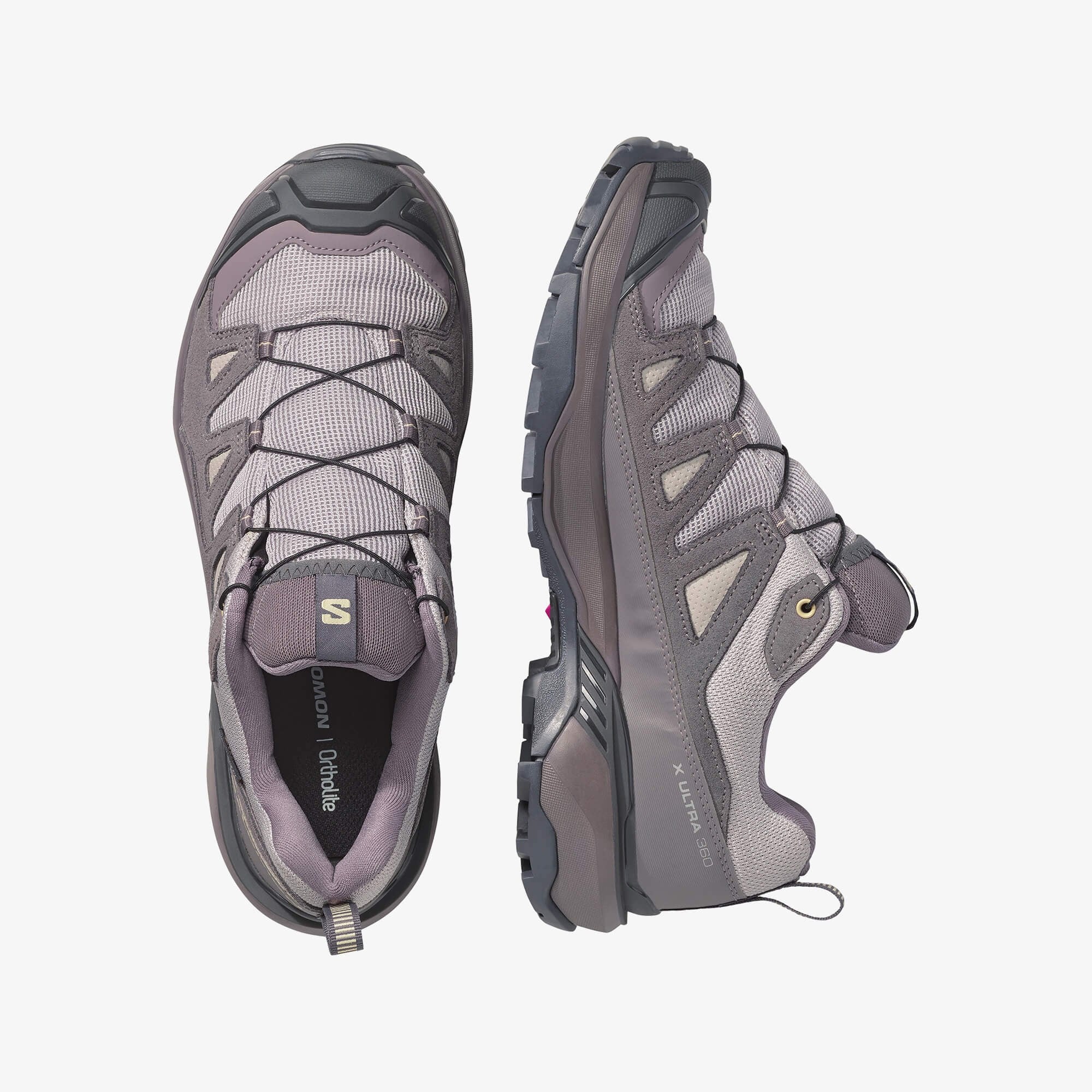 Salomon X Ultra 360 Deri Gore-Tex Erkek Outdoor Ayakkabı - Koyu Kahve - Paloma - L45390300 - image 2