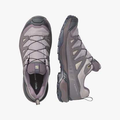 Salomon X Ultra 360 Deri Gore-Tex Erkek Outdoor Ayakkabı - Koyu Kahve - Paloma - L45390300 - image 2