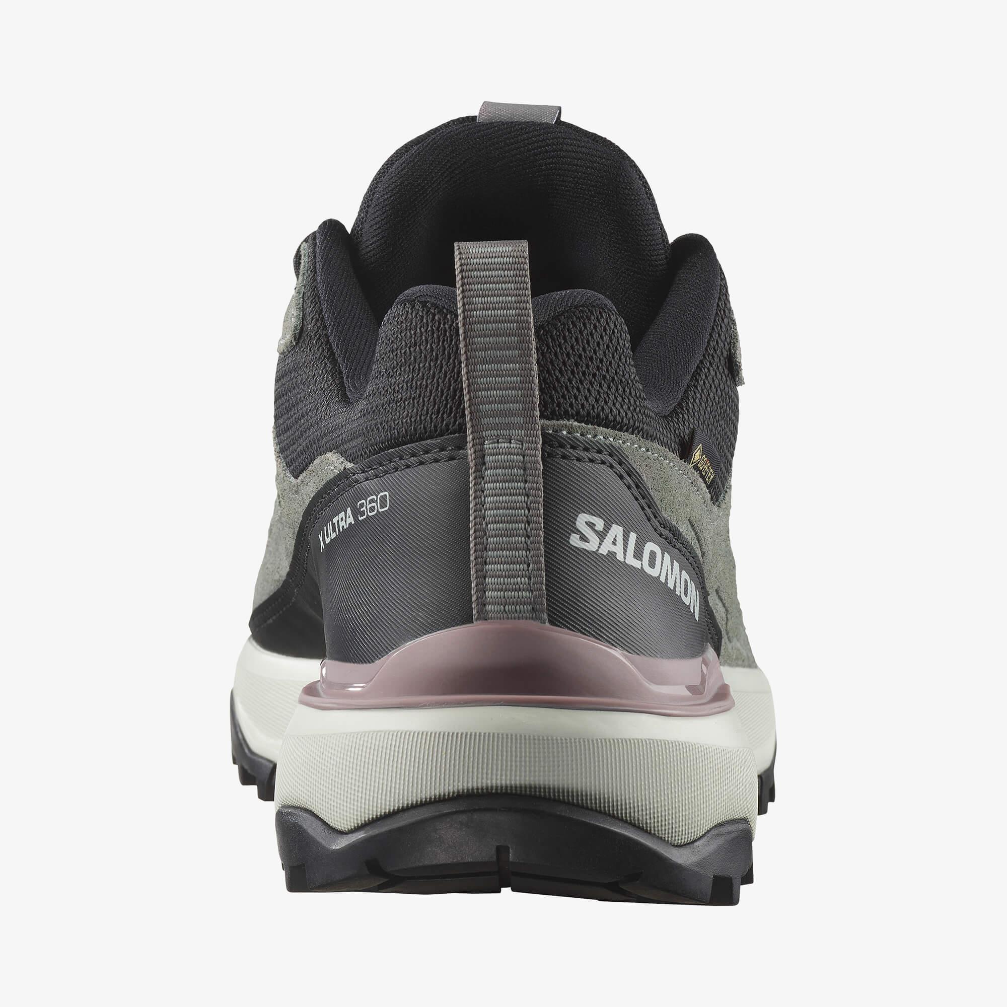 Salomon X ULTRA 360 LEATHER GORE-TEX Kadın Outdoor Ayakkabı Desert Tan L49158600 - Green Milieu - L47863500 - image 5