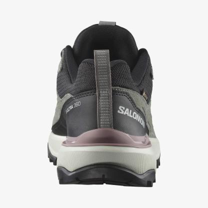 Salomon X ULTRA 360 LEATHER GORE-TEX Kadın Outdoor Ayakkabı Desert Tan L49158600 - Green Milieu - L47863500 - image 5