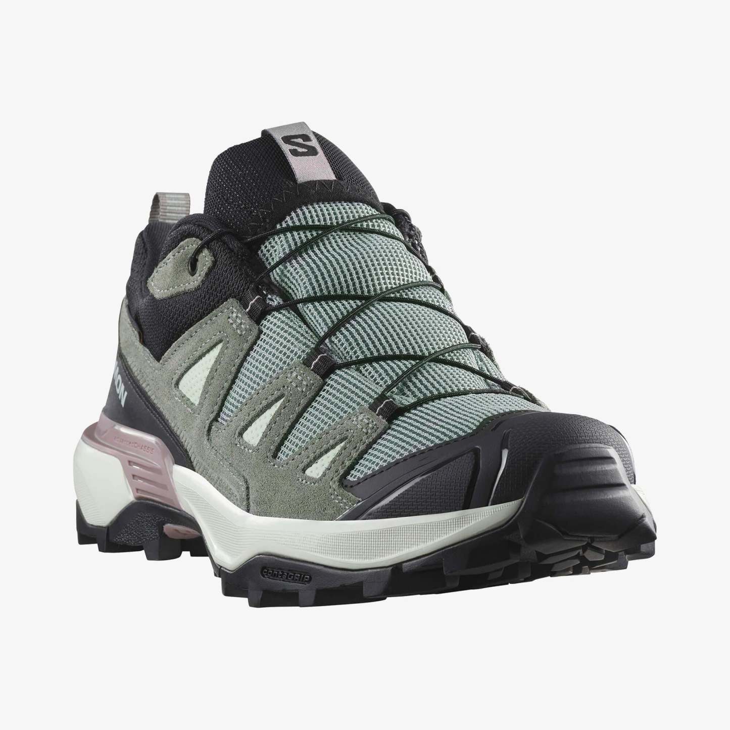 Salomon X ULTRA 360 LEATHER GORE-TEX Kadın Outdoor Ayakkabı Green Milieu L47863500 - Green Milieu - L47863500 - image 4