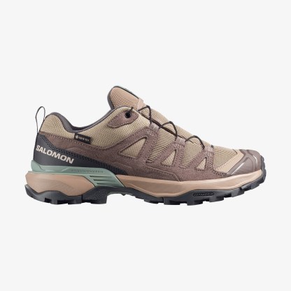 Salomon X ULTRA 360 LEATHER GORE-TEX Kadın Outdoor Ayakkabı Desert Tan L49158600 - Desert Tan - L49158600 - image 1