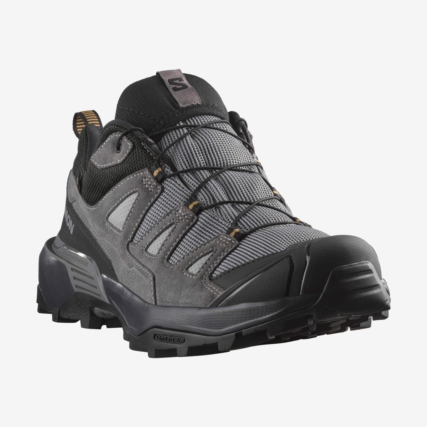 Salomon X Ultra 360 Deri Gore-Tex Erkek Outdoor Ayakkabı - Koyu Kahve - X Ultra 360 Deri Gore-Tex Erkek Outdoor Ayakkabı - Gri - L47571400 - image 6