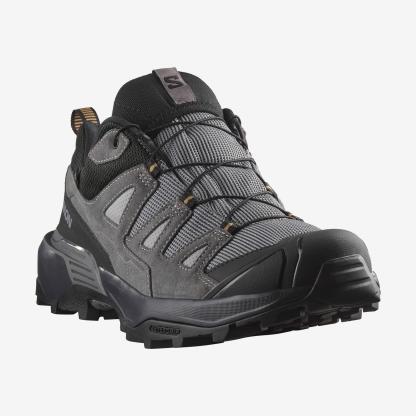 Salomon X Ultra 360 Deri Gore-Tex Erkek Outdoor Ayakkabı - Koyu Kahve - X Ultra 360 Deri Gore-Tex Erkek Outdoor Ayakkabı - Gri - L47571400 - image 6